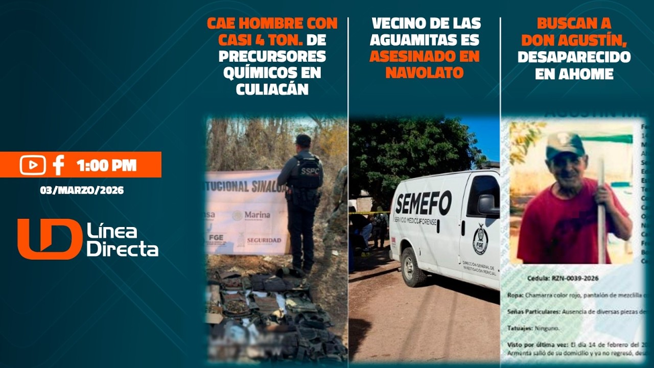 Cae hombre con casi 4 ton. de precursores químicos en Culiacán