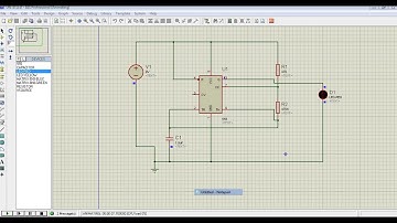 How to use 555 timer | proteus ISIS Simulation