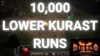 Diablo 2 Resurrected - I Did 10000 Lower Kurast Runs