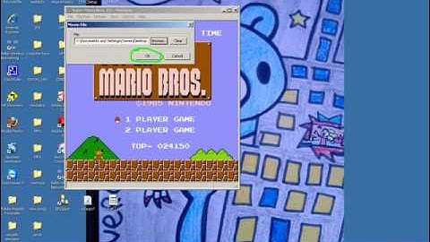 nestopia tutorial, playing and recording roms!