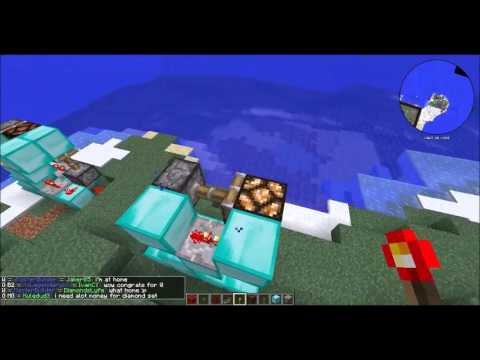 Minecraft Redstone - SUPER COMPACT HIDDEN LAMP CONTRAPTION