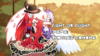 Fight or flight¡meme¡🪷 platonic caname #countryhumans 