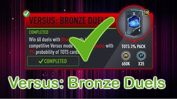 PACYBITS 20 - Weekly Objectives Versus: Bronze Duels - TOTS 3% Pack.