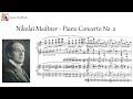 Medtner - Piano Concerto No. 2 (Tozer) [200 subscribers Special]