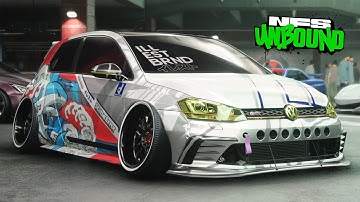 Need for Speed Unbound - 1200HP VOLKSWAGEN GOLF GTI Customization | Max Build 400+