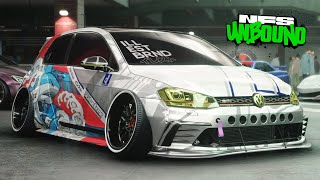 NFS Unbound - 1200HP VOLKSWAGEN GOLF GTI CLUBSPORT Customization | Max Build