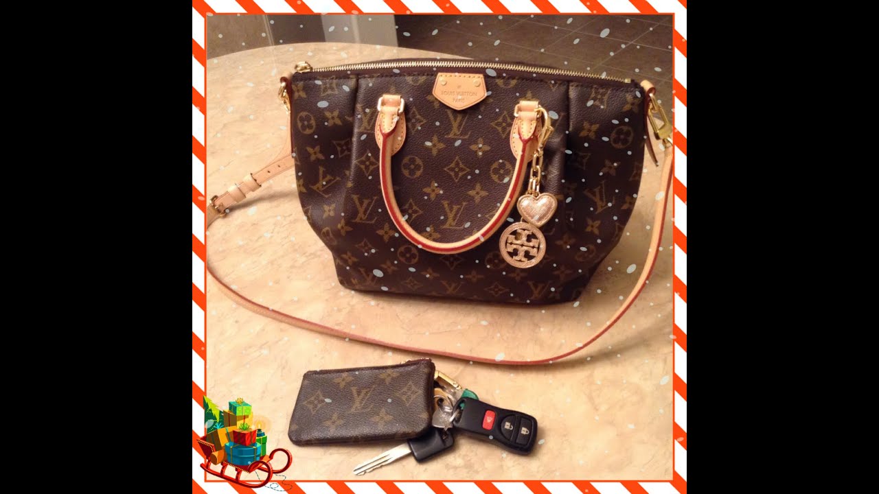 What&#39;s Inside My Louis Vuitton Turenne PM Bag & Christmas Gifts Pics - YouTube