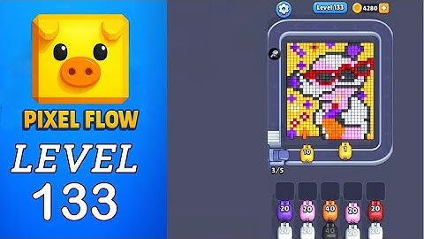 Pixel Flow Level 133 Walkthrough