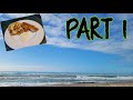 Land based fishing nz  part 1 kai gathering pipis  catch and cook