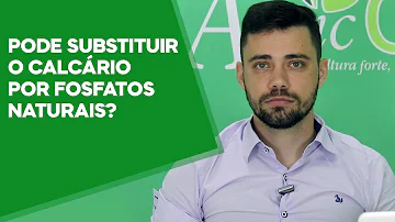 O que pode substituir o calcário?