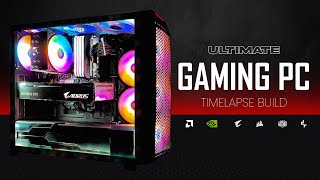 🥵 The Ultimate Gaming PC Build Timelapse | Peak of Customization 🔥