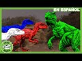 Dinosaurios arcoiris | Videos de dinosaurios para niños