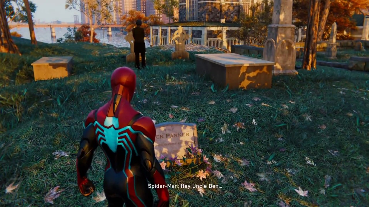 Ben Parker's Grave Easter Egg Great Power Trophy) - YouTube