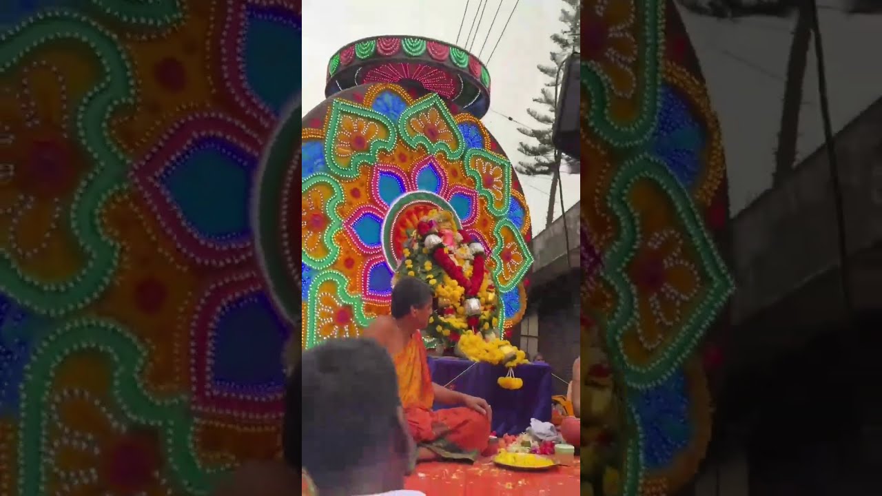 Celebration Of Ganesh Chaturthi In Our Area (MG.Road,Siddapur,Kodagu)