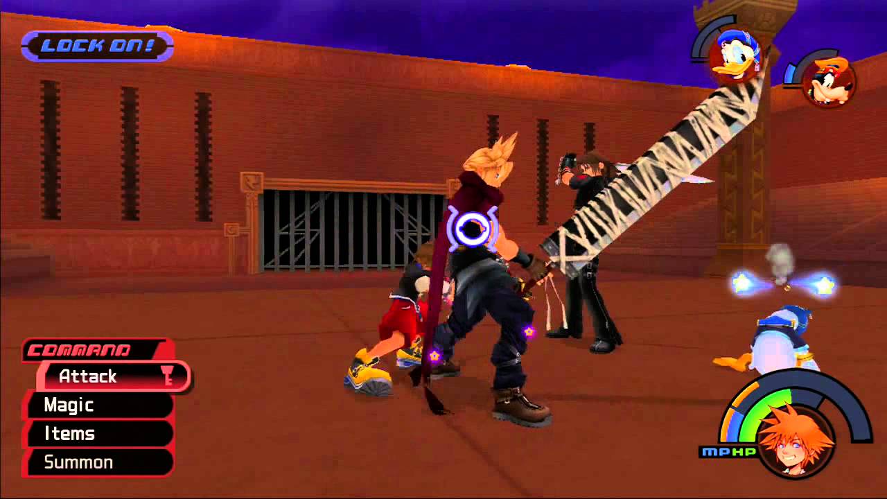 Kingdom Hearts HD 1.5 Remix - Cloud & Leon Level 1 Proud Mode