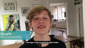 En hilsen fra medarbejdersøn Osvald