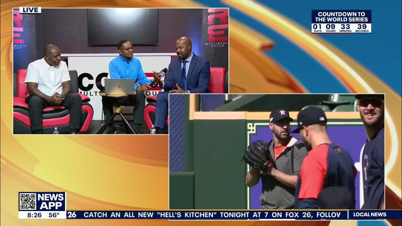 Fox 26 houston morning show world series pregame show live at fasb 8am