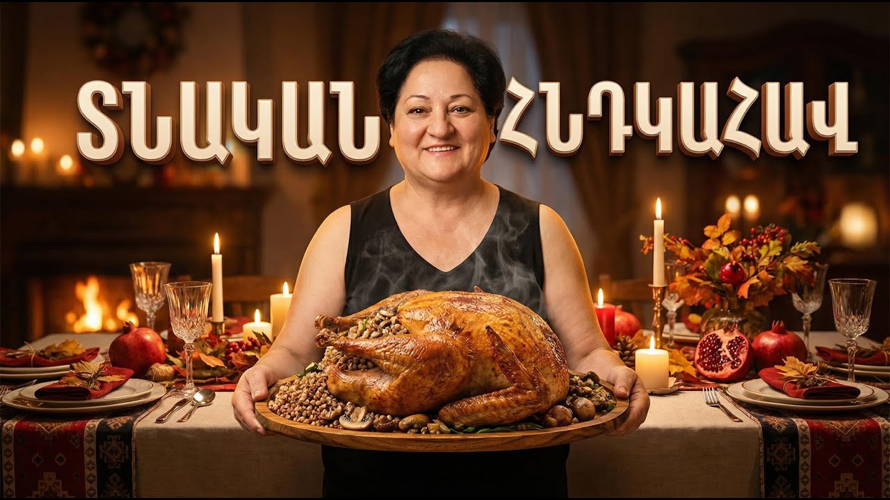 Տնական հնդկահավ սնկով և հաճարով — Հեշտ, համեղ, հայկական