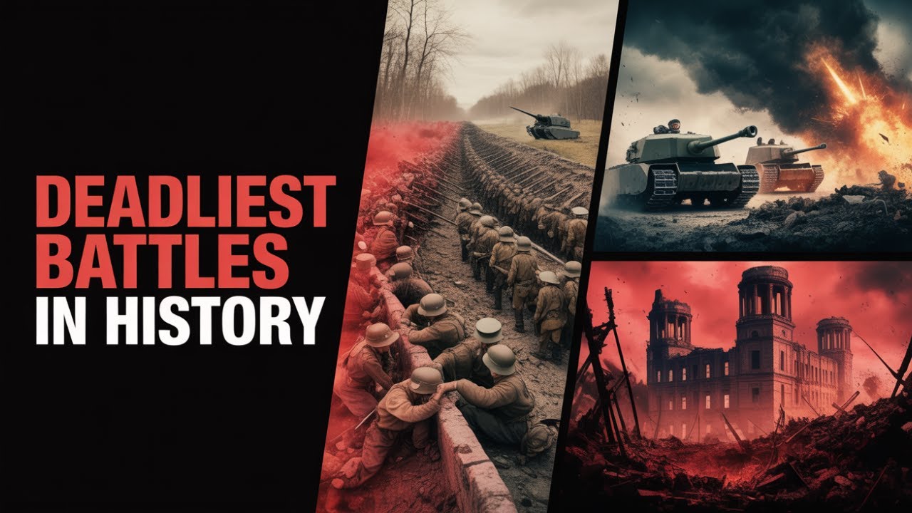Top 10 Deadliest Battles in History | Most Devastating Wars & Human ...