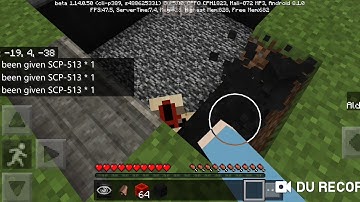 Scp-513,Scp-173 and Scp 096 test Minecraft command_block