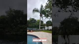 Hurricane Idalia from Jacksonville Florida