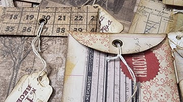 7 Days of Using Up My Scraps,  leftovers, and packaging - Making Ephemera For Journals