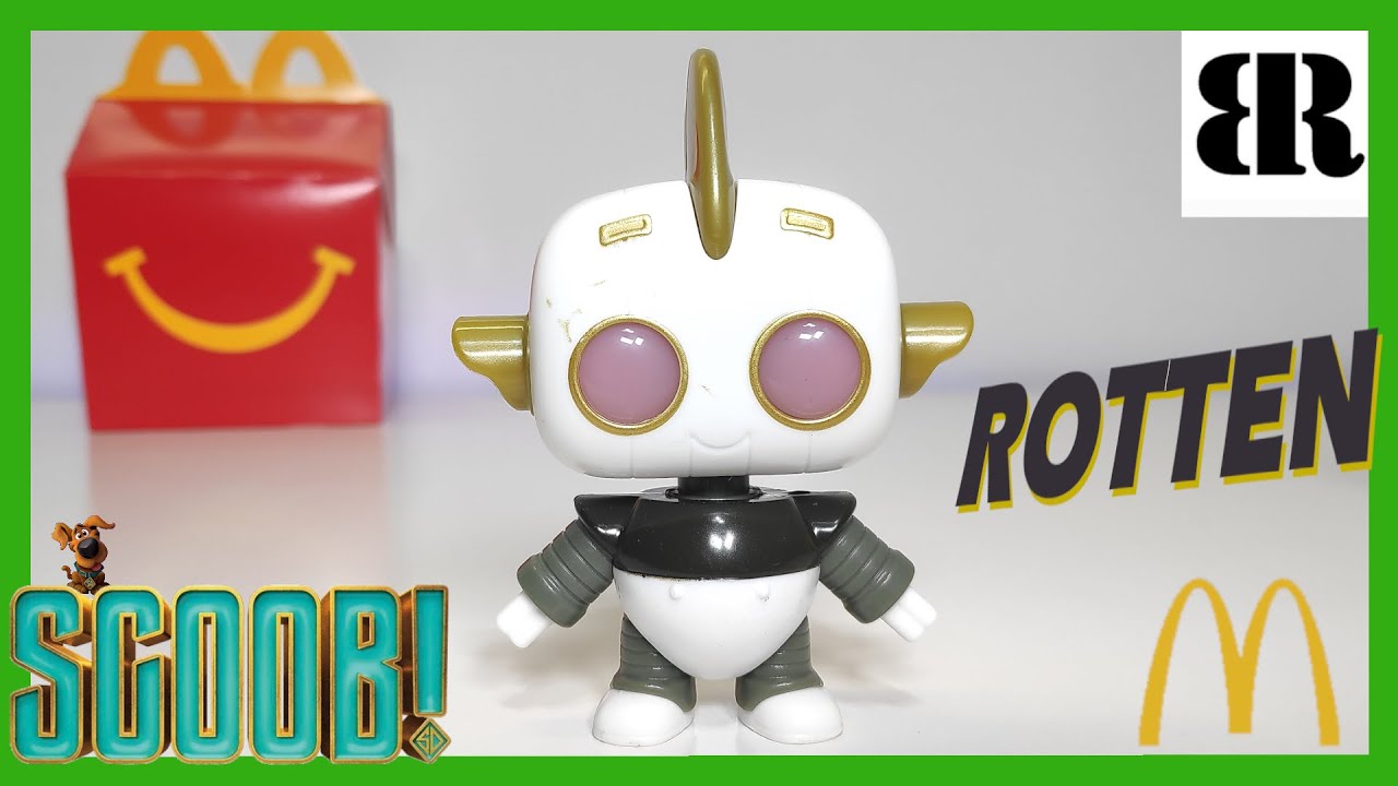 2020 SCOOB ! ROTTEN McDonald's Happy Meal Toy Unboxing Scooby Doo