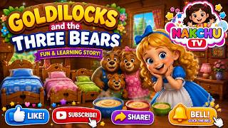 Goldilocks and the Three Bears UKG Story for Kids Moral Story Nakchu TV