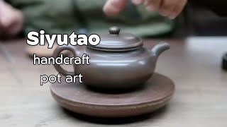 handcrafted an art work pot  -- siyutao art
