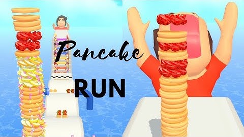 Pancake 🥞 Run Game | Satisfying Gameplay Walk-through #gaming #games #game #pancakerun #youtubevideo