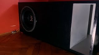 T-Line Subwoofer Box Build - 12” Ground Zero GZTW 30T