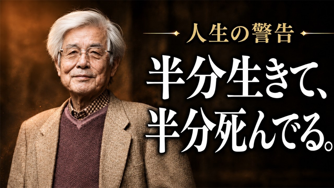 【養老孟司】まだ生きています。~半分生きて、半分死んでる~
