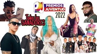 PREMIOS JUVENTUD 2022 | Lista COMPLETA | 33 GANADORES