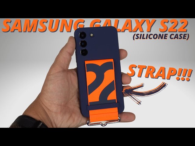 Samsung Galaxy S22 Case - Samsung Silicone Case With Strap!!!