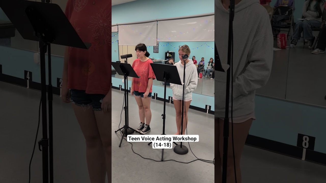 A clip of two students performing one of our sci-fi scripts from our Teen Voice Acting Workshop!