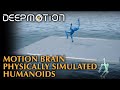 Deepmotion motion brain  physically simulated humanoids