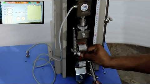 Computerized Tensile Testing Machine
