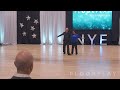 Jennifer Schanaberger &amp; Matt Auclair - FP NYE 2021 ProAm Novice Routines