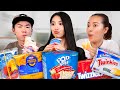 Japanese models try american food for the first time