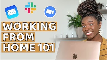 TOP WORK FROM HOME TIPS | Stay Motivated, Focused + Productive