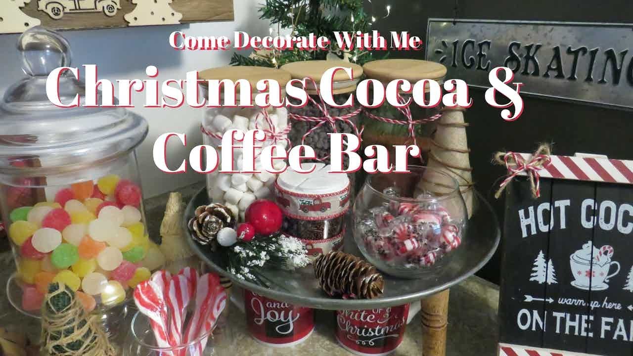 MUST SEE CHRISTMAS COCOA & COFFEE BARDollar Tree DIY Dollarama DIY
