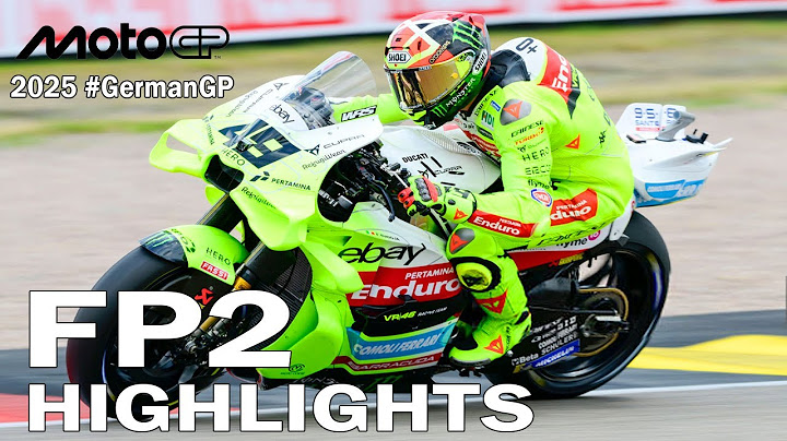 FP2 Highlights | MotoGP 2025 German Grand Prix #germangp