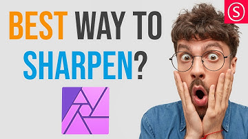 Unsharp Mask vs Clarity vs Highpass Filter  - Affinity Photo Tutorial
