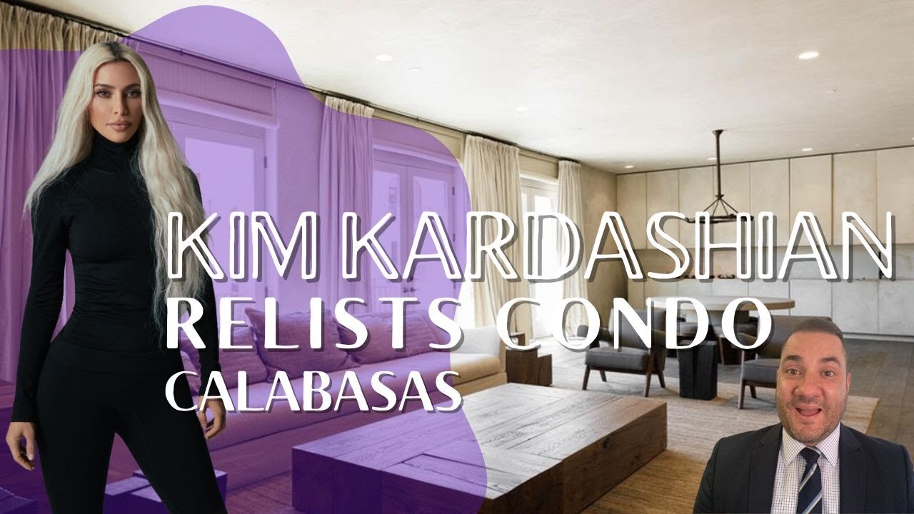 Kim Kardashian relisted her Calabasas condo for ONLY 3.5M! Any takers