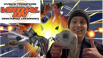 Cyber Troopers Virtual-On Oratorio Tangram for Sega Dreamcast