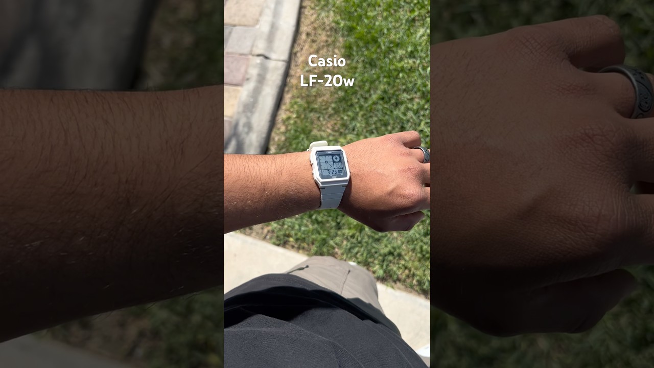 Casio LF-20W wrist roll