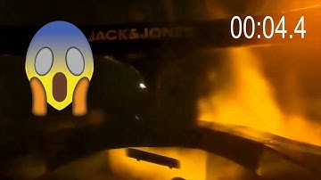 ONBOARD (What Grosjean saw) horrific crash F1| Real time reconstruction