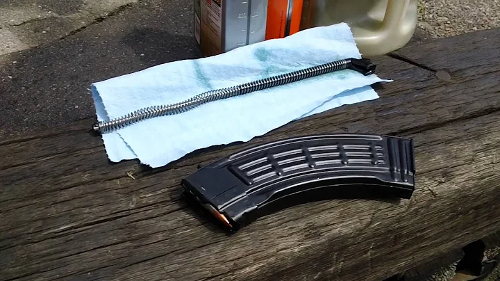 ak-47 aluminum waffle magazine