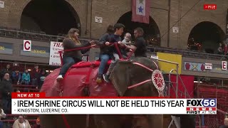Irem Shrine Circus will not be held this year