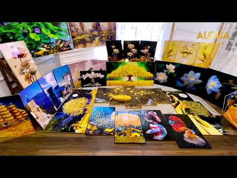 Video Giới Thiệu Tranh Pha Lê Tráng Gương Mới Nhất Có Mặt... - youtube